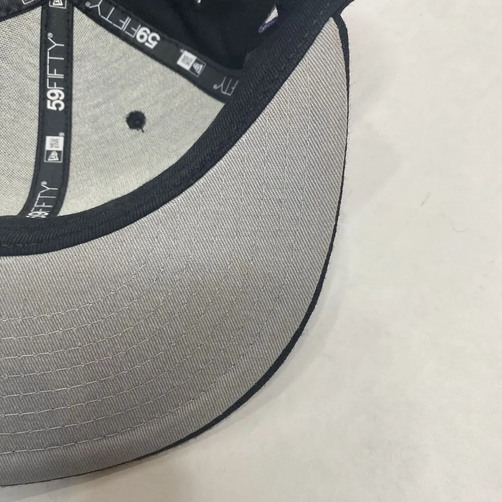 New Era HWC Toronto Raptors fitted hat size 7  1/2 NWOT